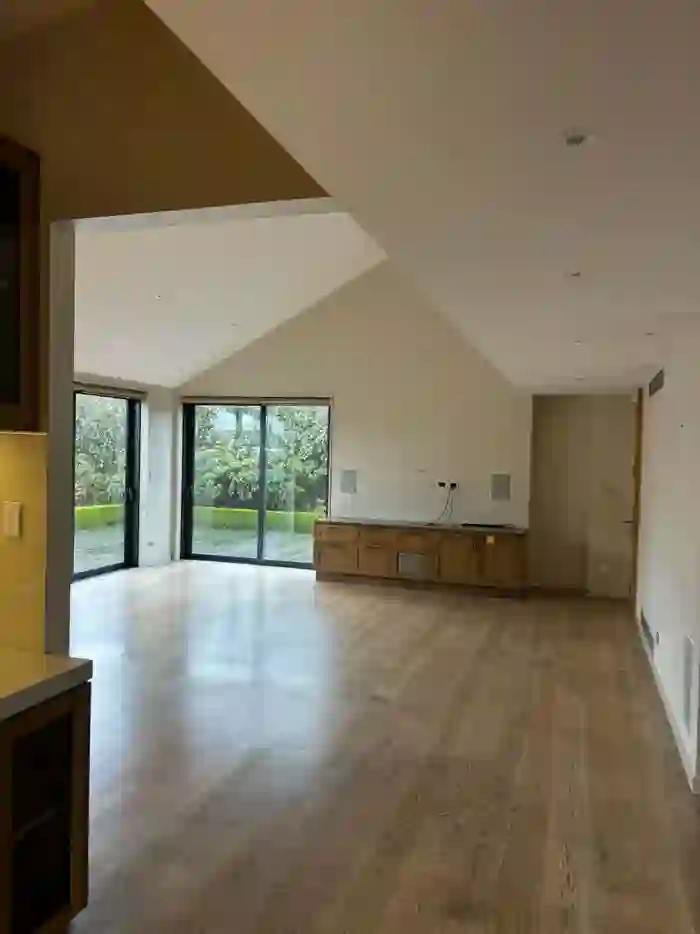 Clean, vacuumed lounge
